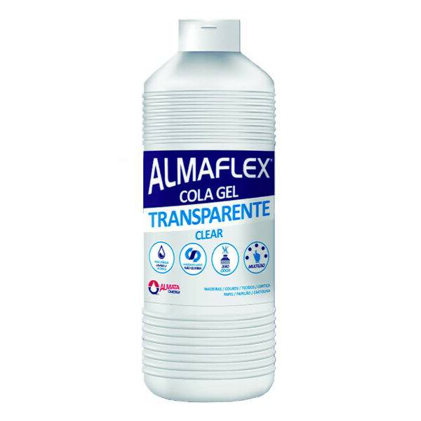 Cola almaflex transparente clear